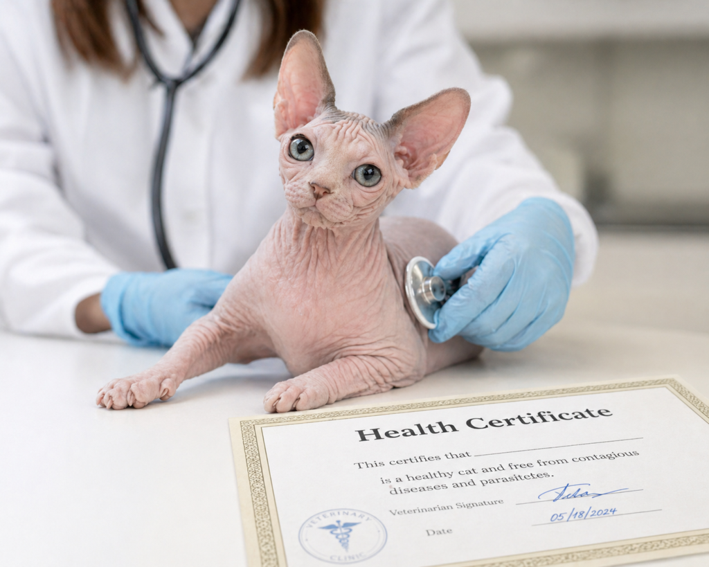 Sphynx Kitten Cost in the USA: What to Expect in 2026 veterinary health testing and its impact on sphynx kitten cost
